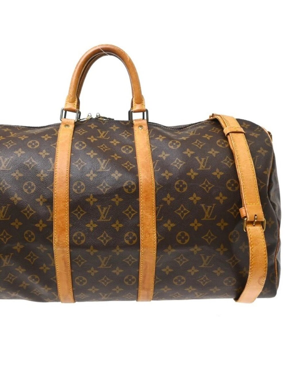 LOUIS VUITTON KEEPALL BANDOULIERE 55 BAG MONOGRAM
